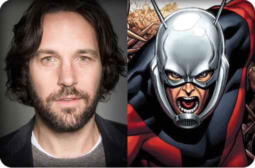 PAUL RUDD CAST AS ANT-MAN